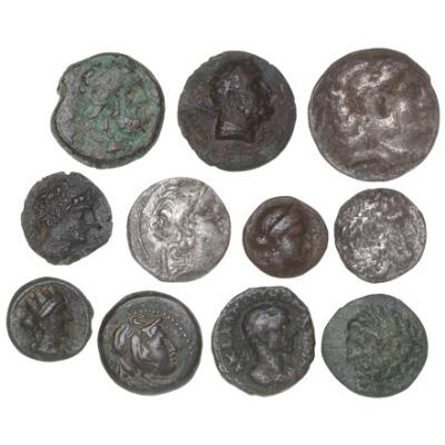 Ancient Greece, collection of coins from, among others Egypt, incl...