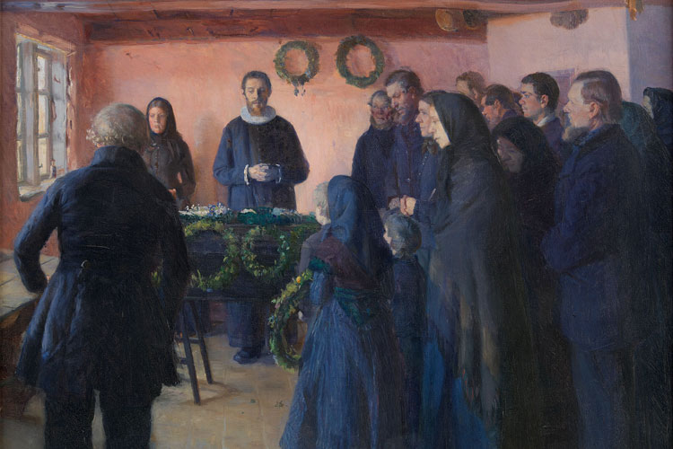 Anna Ancher: A Funeral